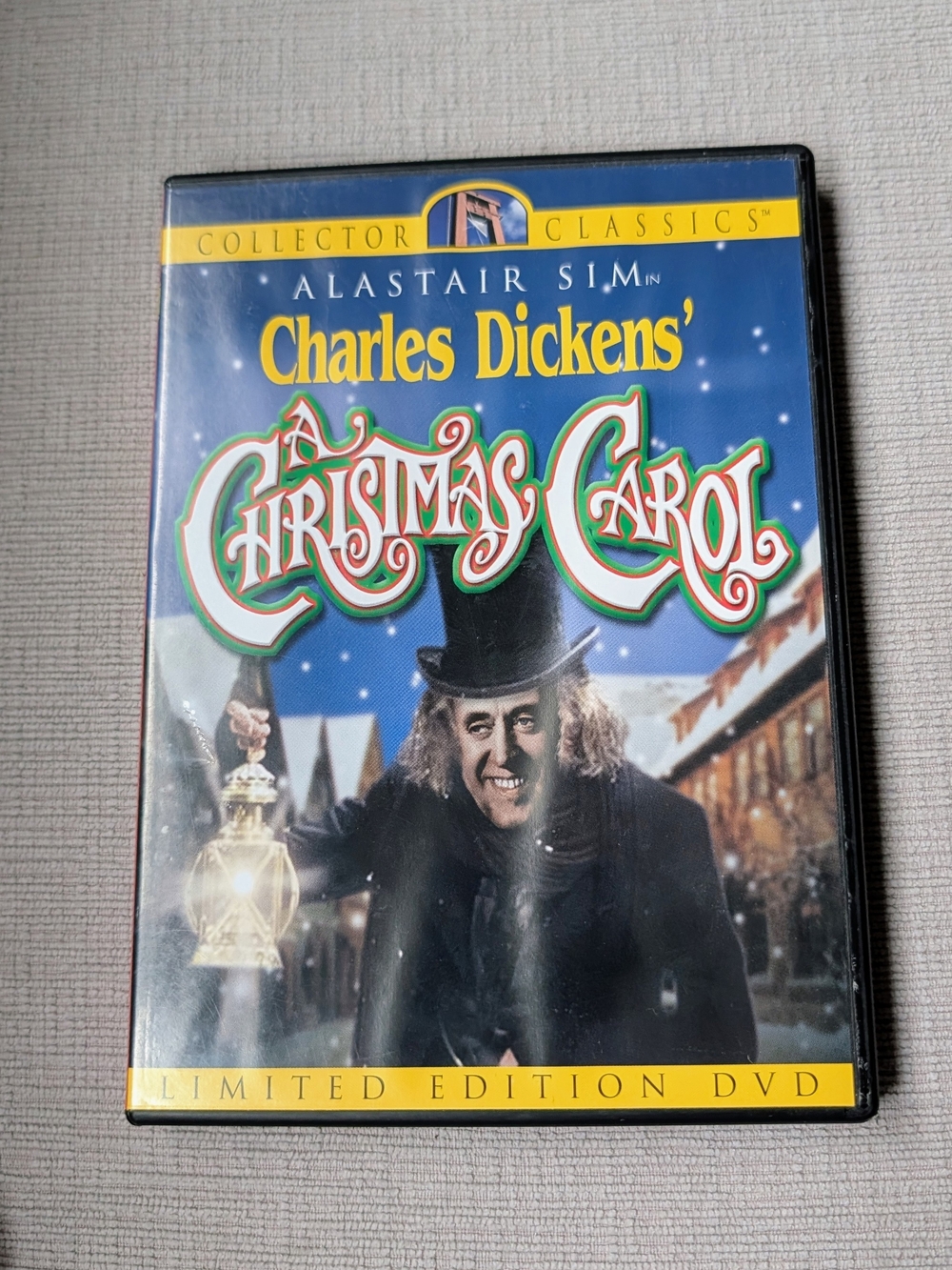 Alastair Sim A Christmas Carol Limited Edition DVD Movie